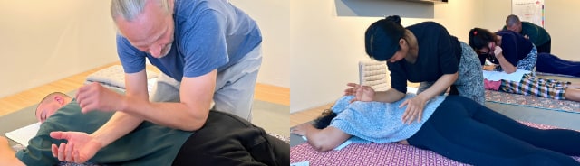 Lerne die Thai Massage zur Linderung akuter Symptome.